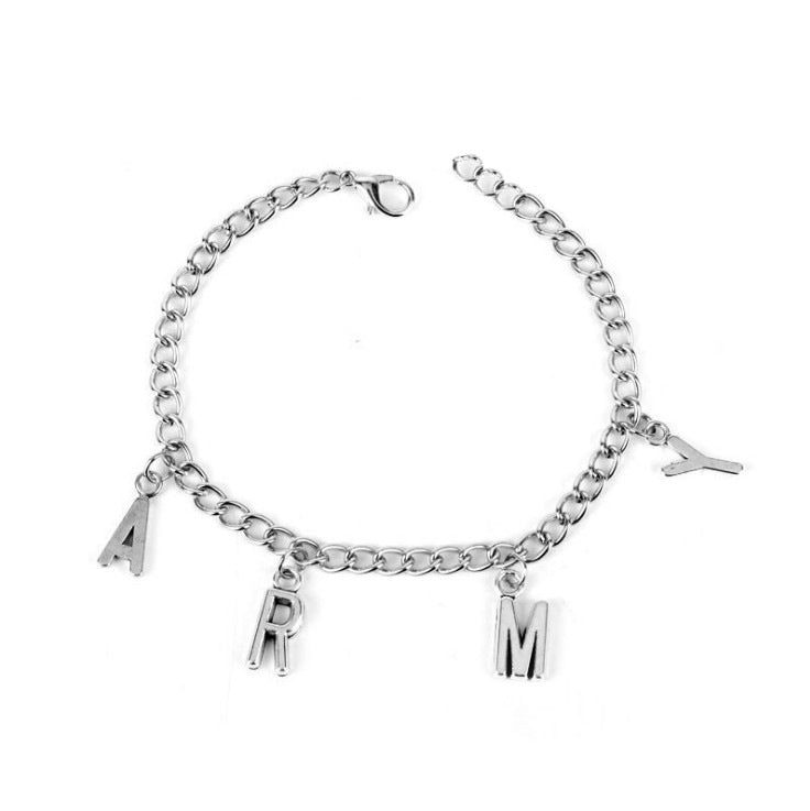 Wholesale BTS Alphabet ARMY Bracelet